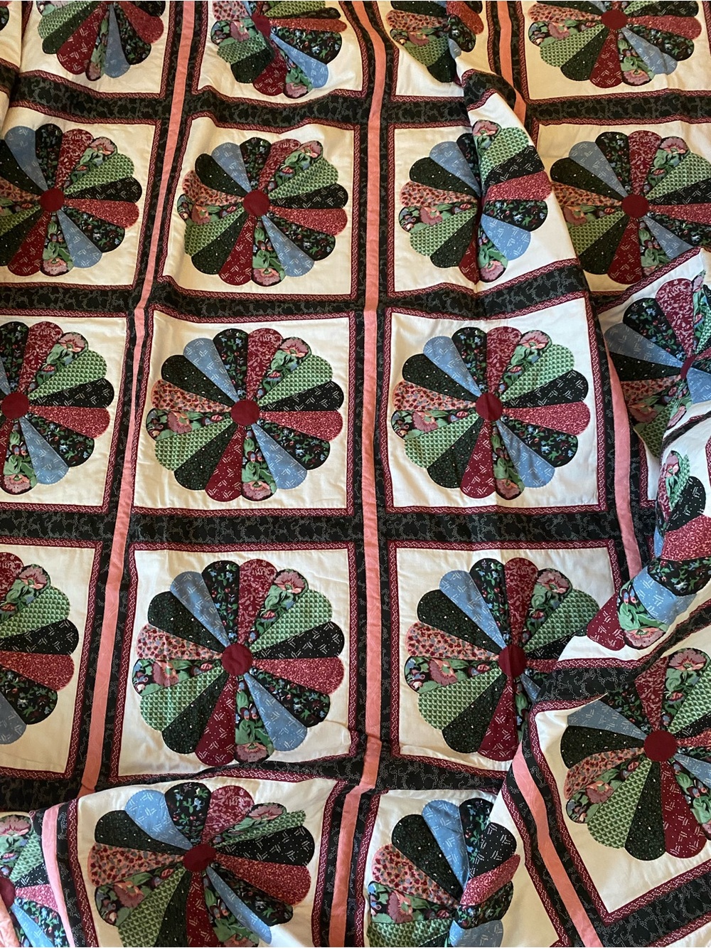 Handmade Patchwork Quilt Bedspread
